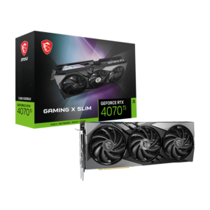 MSI GAMING X SLIM GeForce RTX 4070 Ti 12 GB Video Card